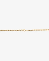 55cm (22") Rope Chain in 10kt Yellow Gold