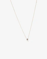 Trio Pendant with .09 Carat TW Diamonds in Sterling Silver and 10kt Yellow gold