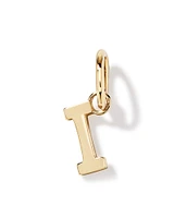 Letter Q Initial Pendant in 10kt Yellow Gold