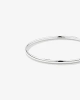 3.7mm Solid Round Bangle in Sterling Silver