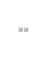 Certified Carat TW Diamond Solitaire Stud Earrings in 18kt White Gold