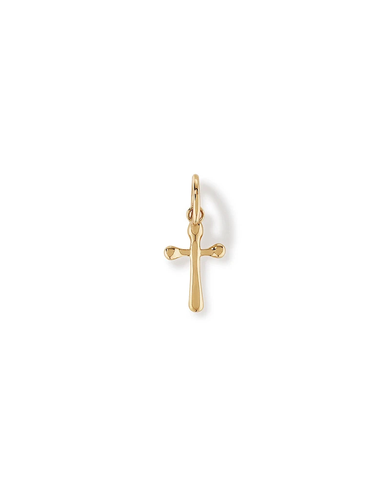 Pendentif croix en or jaune 10 carats