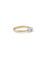 0.50 Carat TW 3 Stone Signature 101 Diamond Ring in 14kt White Gold