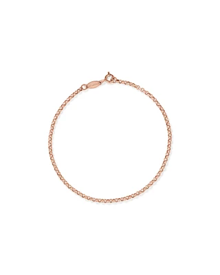 19cm (7.5") 2mm-2.5mm Width Belcher Bracelet in 10kt Rose Gold