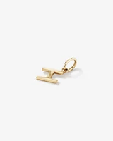 Letter Q Initial Pendant in 10kt Yellow Gold