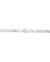 60cm (24") 3.4mm Width Curb Chain in Sterling Silver