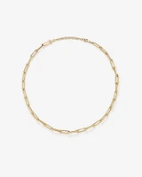 Ball and Oval Link Chain in 10kt Yellow Gold