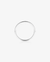 2mm Lite Half Round Wedding Band in 10kt White Gold