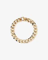 23cm (9.5") 12.5mm-13mm Width Curb Bracelet in 10kt Yellow Gold