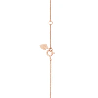 Bracelet with Morganite in 10kt Rose Gold