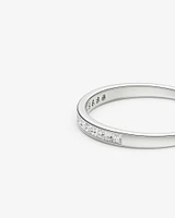 Evermore Wedding Band with Carat TW of Diamonds in 14kt White Gold