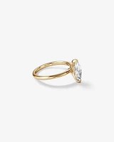 1.25 Carat TW Marquise Laboratory-Grown Diamond Solitaire Engagement Ring in 14kt White Gold