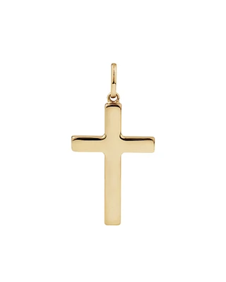 Large Cross Pendant in 10kt Yellow Gold