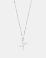 "Z" Initial Pendant in Sterling Silver