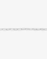 19cm (7.5") Paperclip Bracelet in Sterling Silver