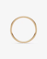 5mm Lite Half Round Polished Wedding Band 10kt Yellow Gold