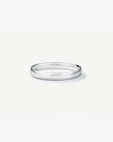 10mm Solid Round Bangle in Sterling Silver