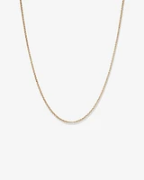 50cm (20") Hollow Belcher Chain in 10kt Rose Gold
