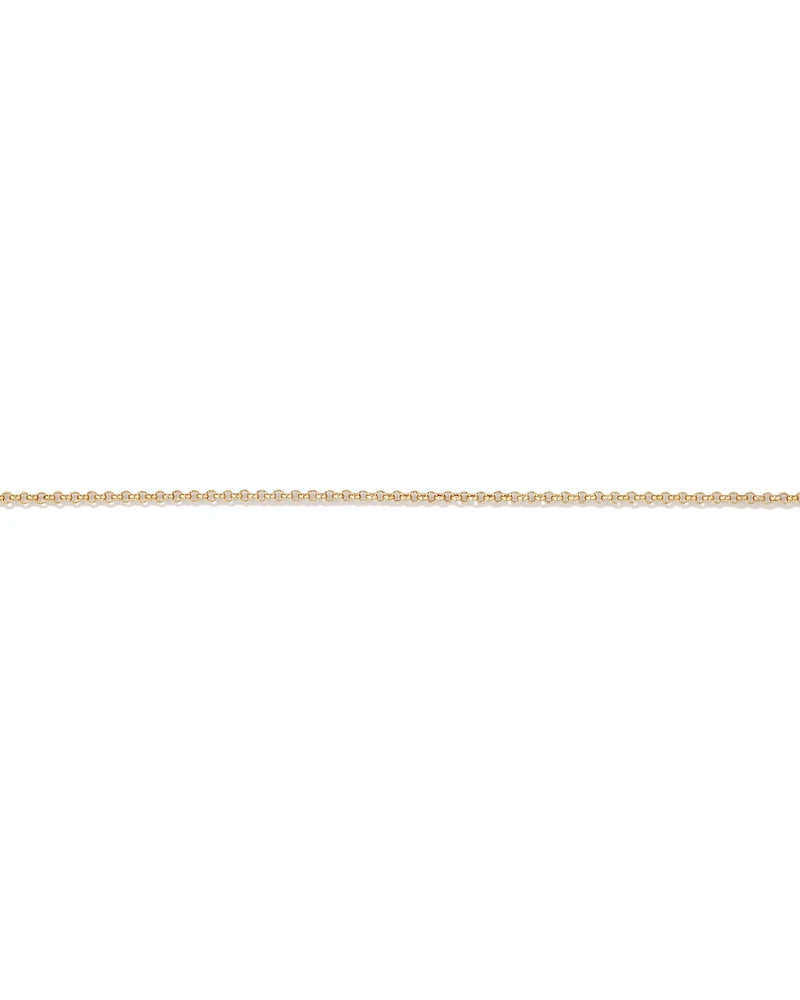 17cm (7") 2mm-2.5mm Width Hollow Belcher Bracelet in 10kt Yellow Gold