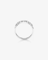 Wedding Ring with 0.46 Carat TW Diamonds in 14kt White Gold