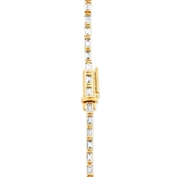 0.74 Carat TW Diamond Tennis Bracelet in 10kt Gold