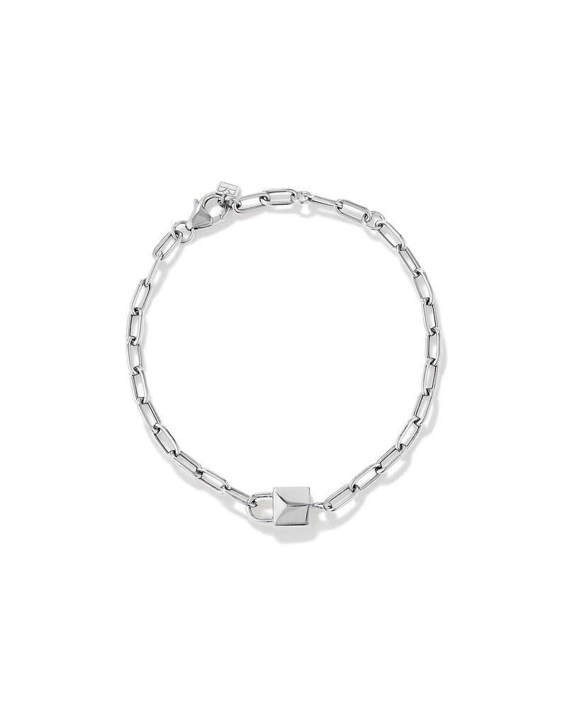 Bracelet Signature Lock en argent sterling