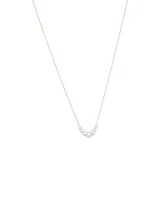 Cultured Freshwater Pearl Necklace in 10kt Yellow Gold