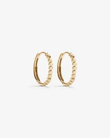 Huggie Earrings in 10kt Yellow Gold