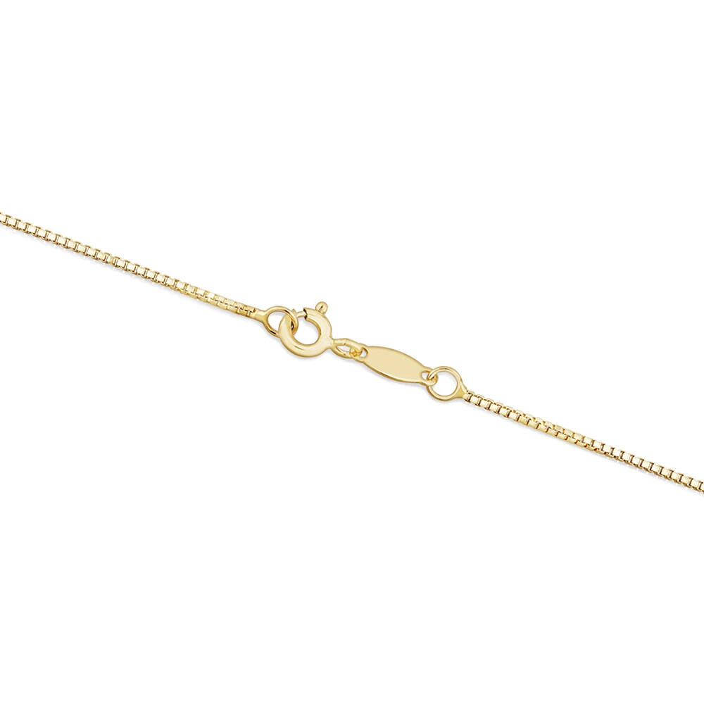 45cm (18") Box Chain in 10kt Yellow Gold