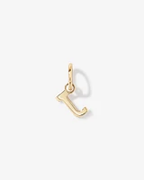 Letter Q Initial Pendant in 10kt Yellow Gold