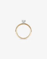 Carat TW Round Brilliant Diamond Solitaire Engagement Ring in 14kt White Gold