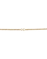 60cm (24") Rope Chain in 10kt Yellow Gold