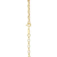 19cm (7.5") Belcher Bracelet in 10kt Yellow Gold