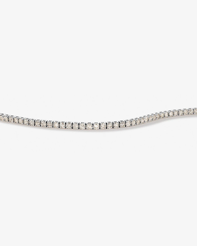 4.92 Carat TW Diamond Tennis Bracelet in 10kt White Gold