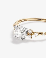 Scatter Ring with 0.83 Carat TW of Diamonds in 14kt Yellow Gold