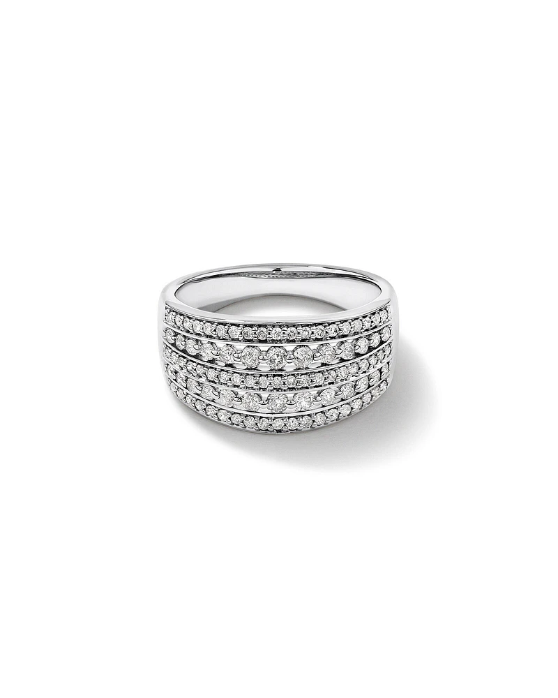 0.70 Carat TW Infinite Diamonds Ring in 10kt Yellow Gold