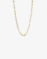 Ball and Oval Link Chain in 10kt Yellow Gold