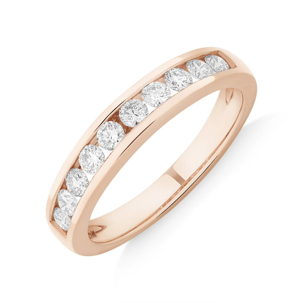 Evermore Wedding Band with 0.50 Carat TW of Diamonds in 18kt Yellow Gold