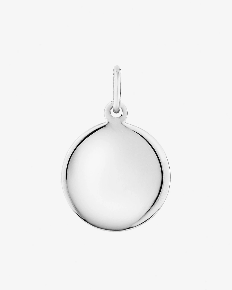 45cm (18") Circle Pendant in Sterling Silver