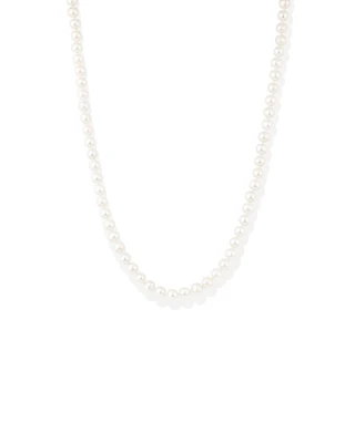 Cultured Freshwater Pearl Necklace in 10kt Yellow Gold