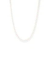 Cultured Freshwater Pearl Necklace in 10kt Yellow Gold