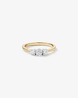 0.50 Carat TW 3 Stone Signature 101 Diamond Ring in 14kt White Gold