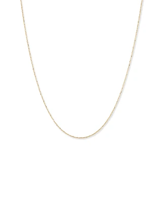 50cm (20") Fine Rolo Chain in 10kt Yellow Gold