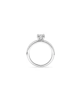 Carat TW Round Brilliant Diamond Solitaire Engagement Ring in 14kt White Gold