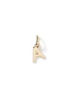 Letter Q Initial Pendant in 10kt Yellow Gold