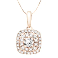 Pendant with 0.34 Carat TW of Diamonds in 10kt White Gold