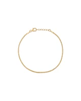 19cm (7.5") Serpentine Bracelet in 10kt Yellow Gold