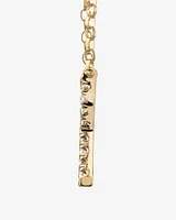 "K" Initial Necklace with 0.10 Carat TW of Diamonds in 10kt Yellow Gold