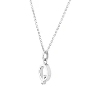 "Z" Initial Pendant in Sterling Silver