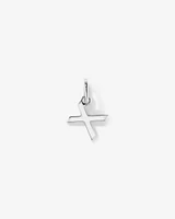 Letter Z Initial Pendant in Sterling Silver